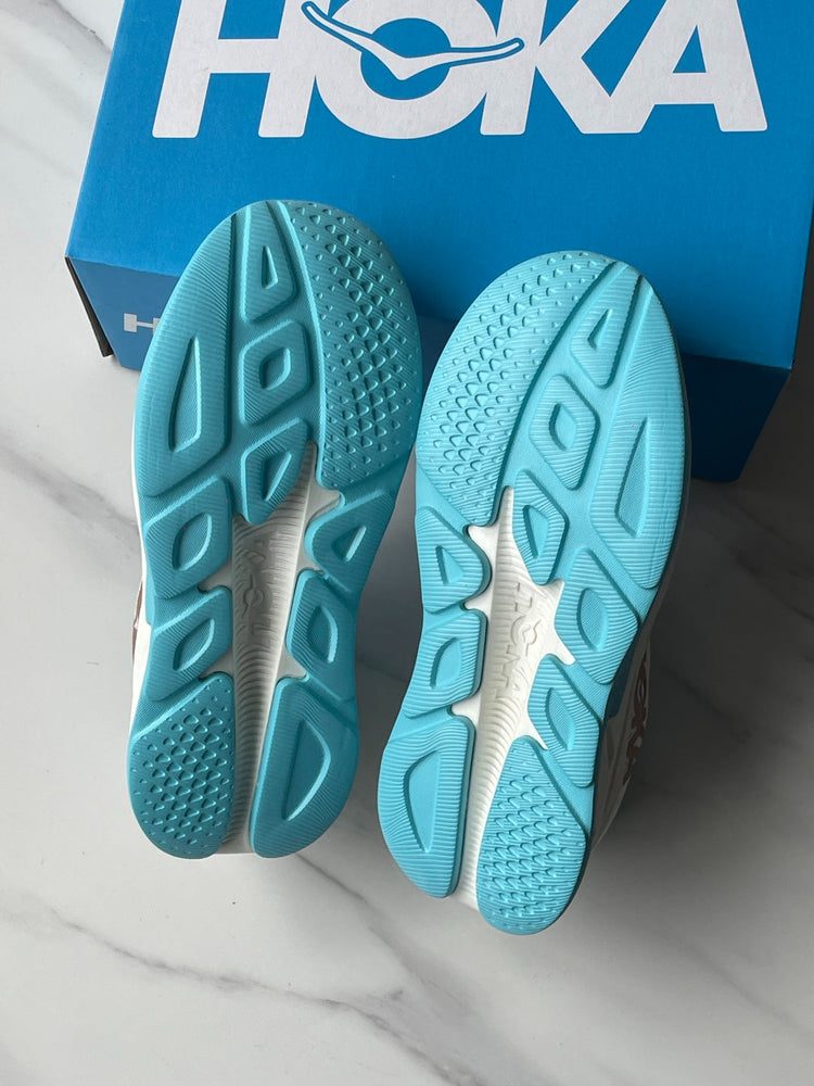 Hoka Rincon 4 Running Shoe White | Ice Blue