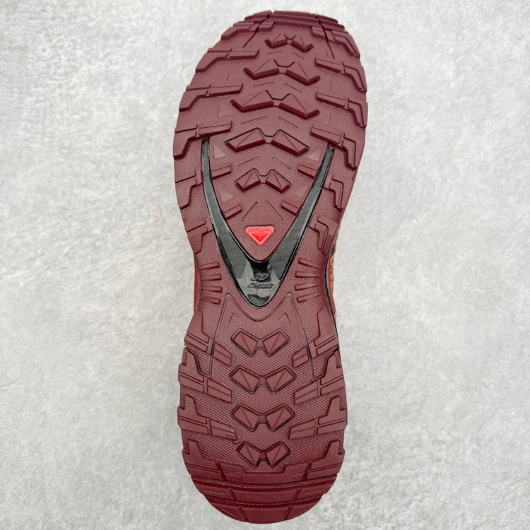 Salomon XA Pro 3D Red Gold Floral Men Women Casual Hiking Shoes