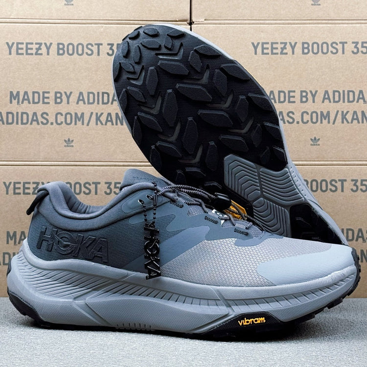 Hoka Transport Dark blue | Cement gray