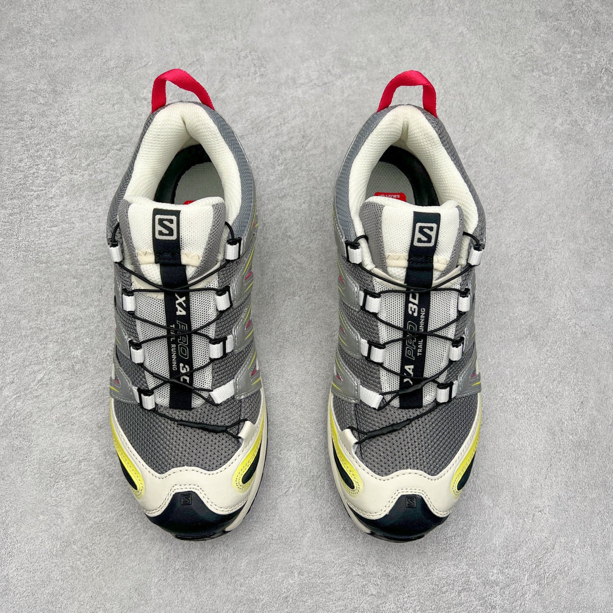 Salomon XA Pro 3D Yellow Silver Pink Men Women Outdoor Shoes