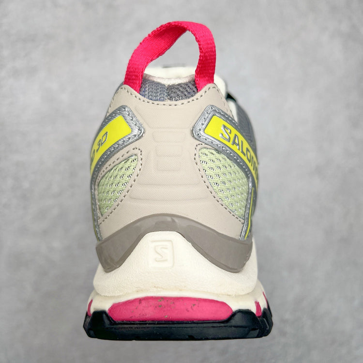 Salomon XA Pro 3D Yellow Silver Pink Men Women Outdoor Shoes