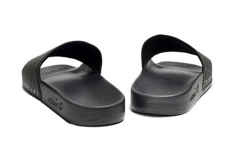 Adidas Originals Adilette Core Black/White Logo Slide Sandals GX6965