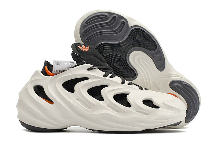Adidas Originals AdiFOM Q "Off-White/Black/Orange" Sneakers