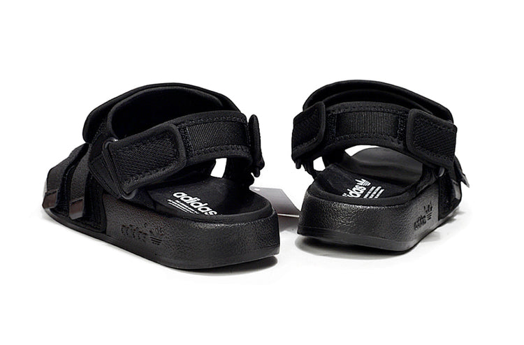 Adidas Originals Adilette 4-Strap Sandals Triple Black GZ8825