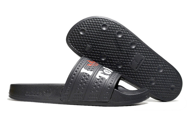 Adidas Originals Adilette "I Love Tokyo" Black Slide Sandals GX6961