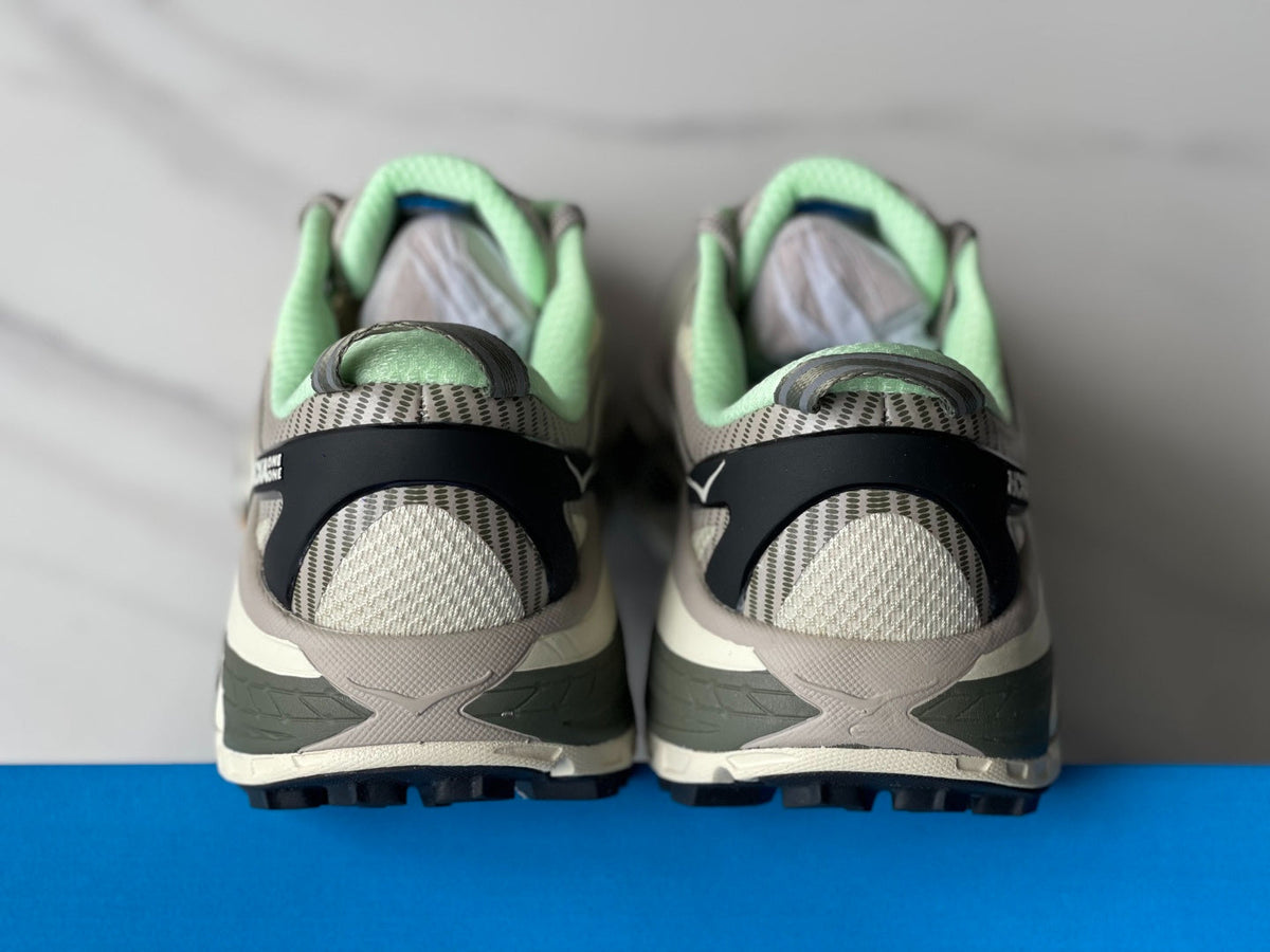 HOKA Mafate Speed 2 Oatmeal Gray | Mint Green
