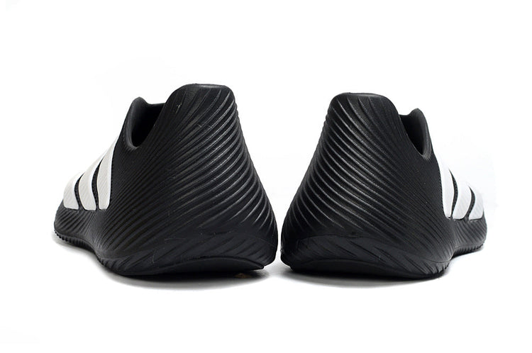 Adidas Purechill Core Black White Slip-On Recovery Shoes HQ2957