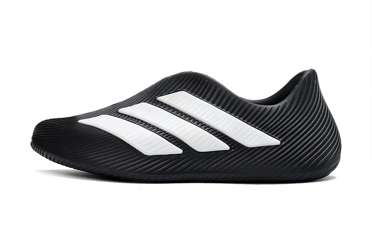 Adidas Purechill Core Black White Slip-On Recovery Shoes HQ2957