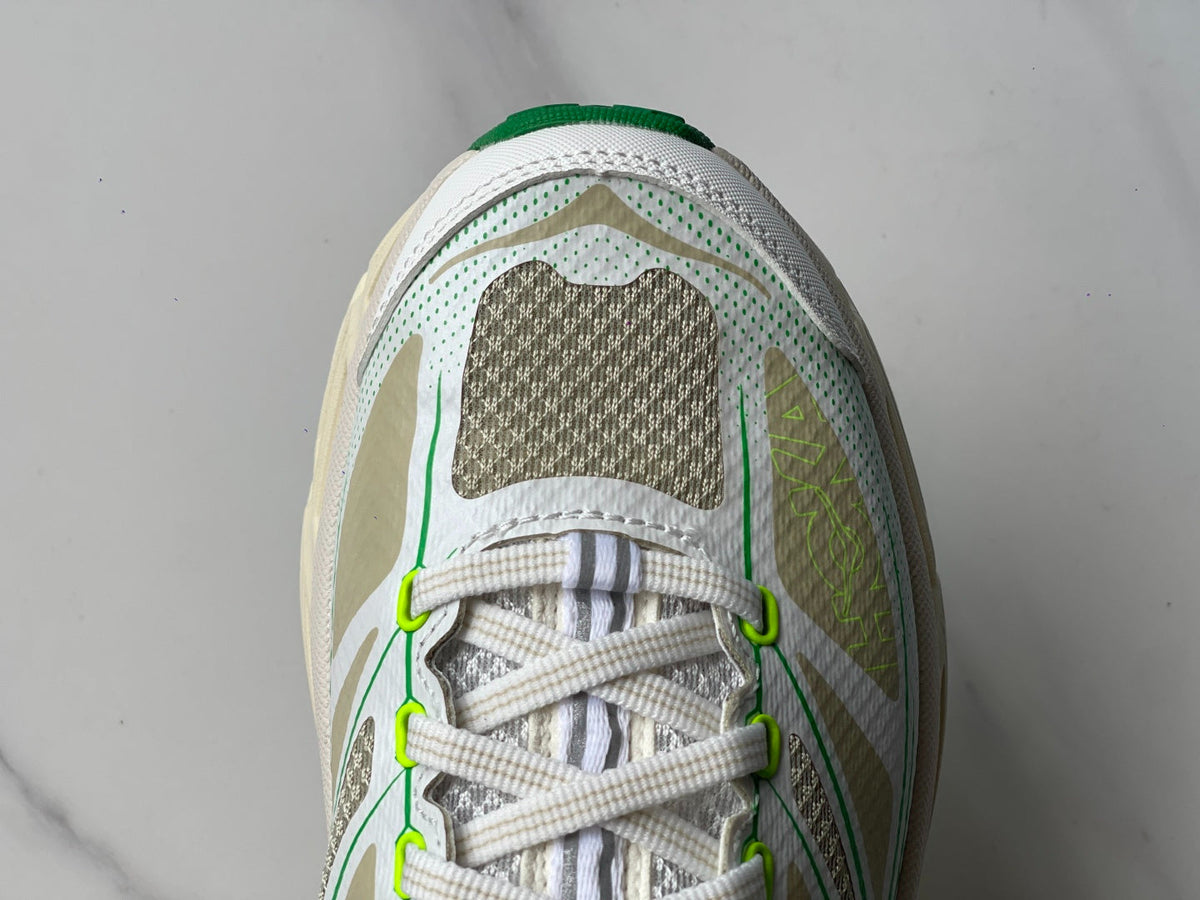 HOKA Mafate Speed 2 Beige | Fluorescent Green