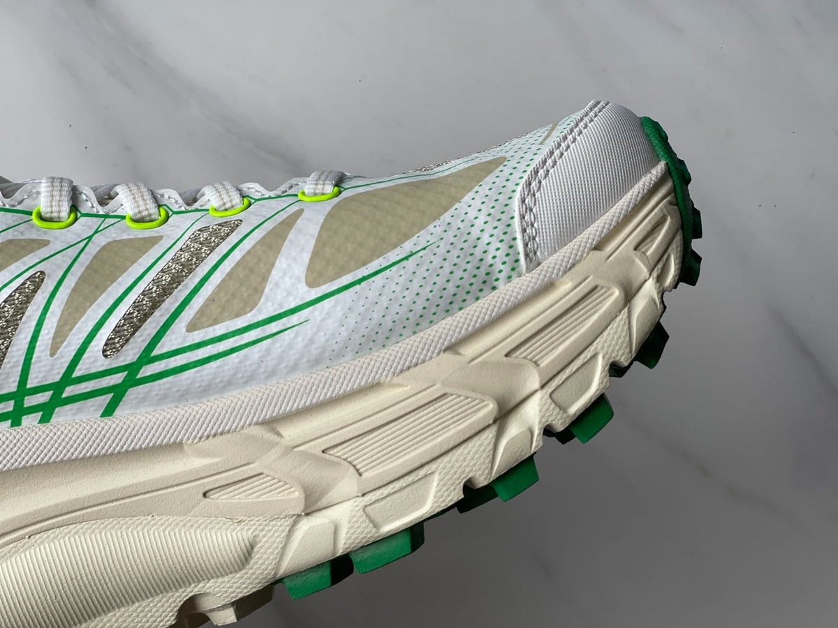 HOKA Mafate Speed 2 Beige | Fluorescent Green