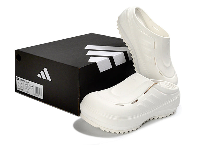 Adidas Adilette Platform Clogs Footwear White Slip-On Recovery Shoes JH9852