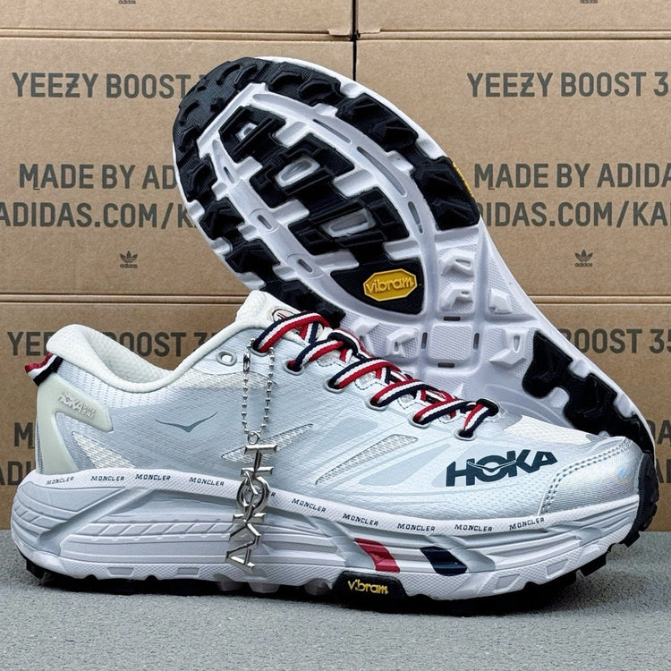 HOKA Mafate Speed 2 Ice gray | Red
