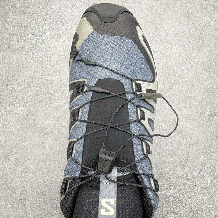 Salomon XA Pro 3D V9 GTX Grey Blue Men Women Waterproof Trail Shoes