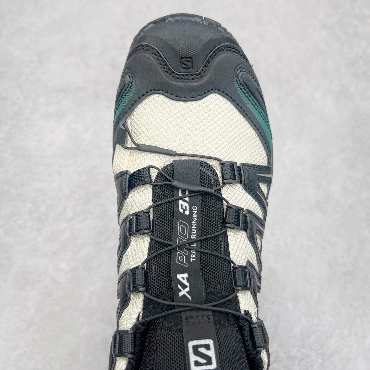 Salomon XA Pro 3D Black Green Cream Red Unisex Trail Running Sneakers
