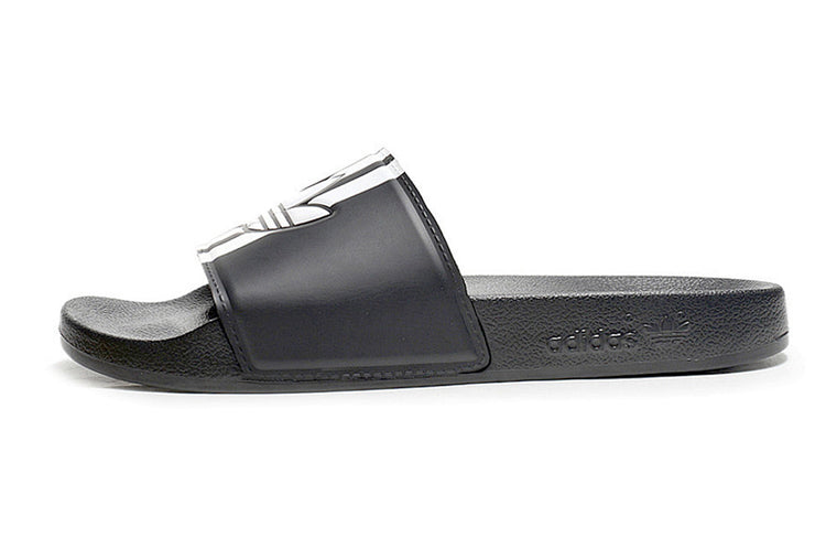 Adidas Originals Adilette Core Black/White Trefoil Slide Sandals GX6972