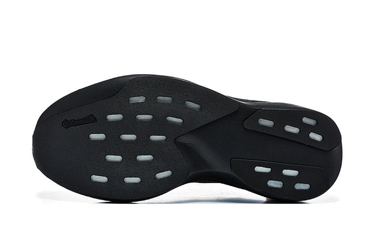 Adidas Adizero Evo SL Woven Running Shoes in Core Black / Silver Metallic