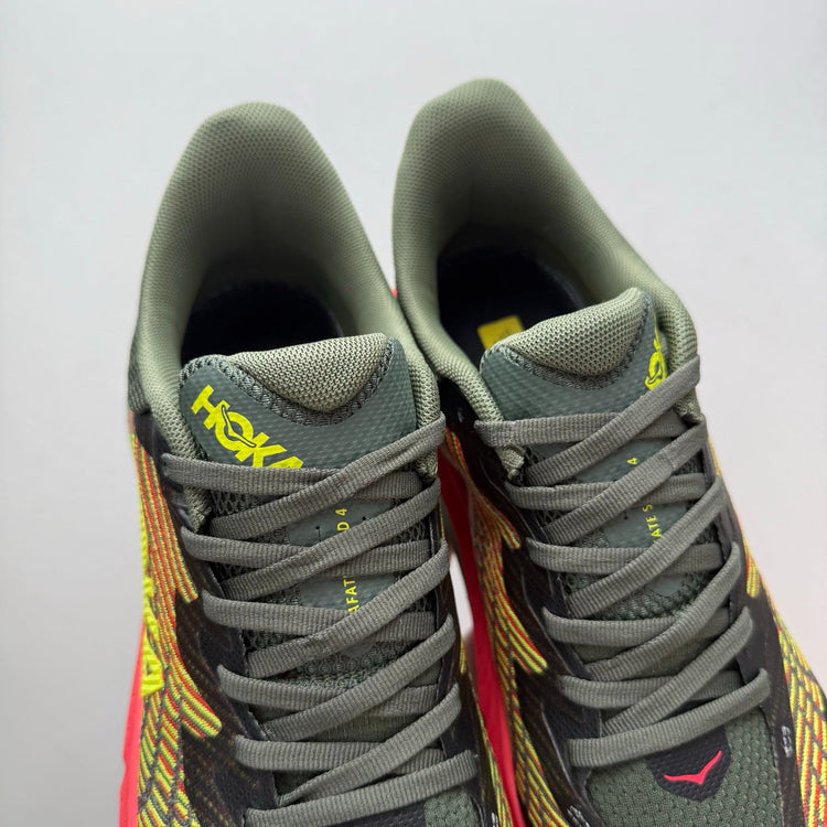 HOKA Mafate Speed 4 Thyme/Fiesta Sneakers