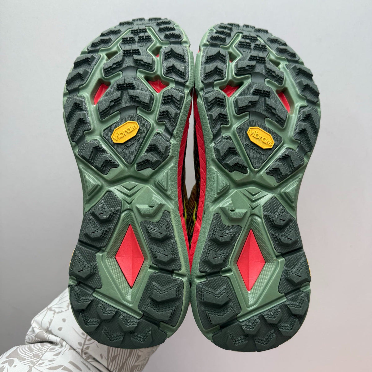 HOKA Mafate Speed 4 Thyme/Fiesta Sneakers