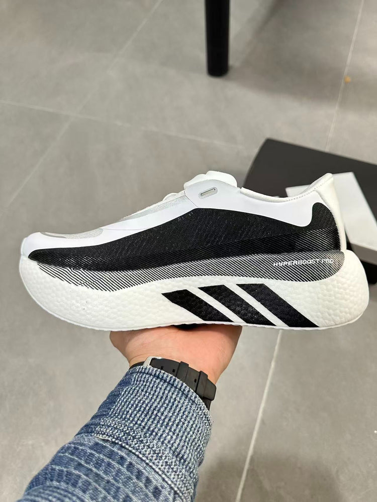 Adidas HYPERBOOST EDGE Running Shoes White | Black