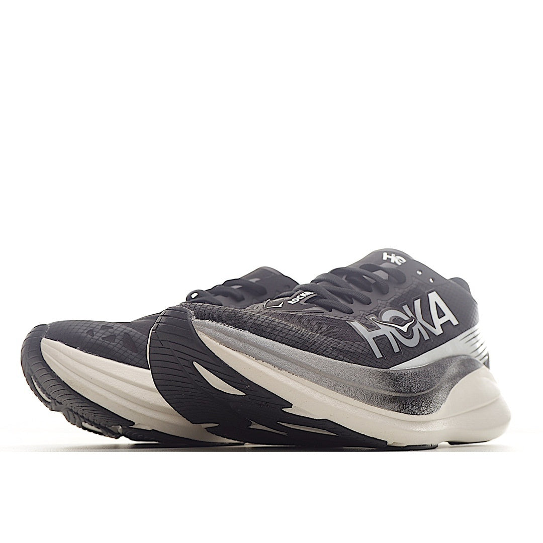 Hoka Sky Flow Black White