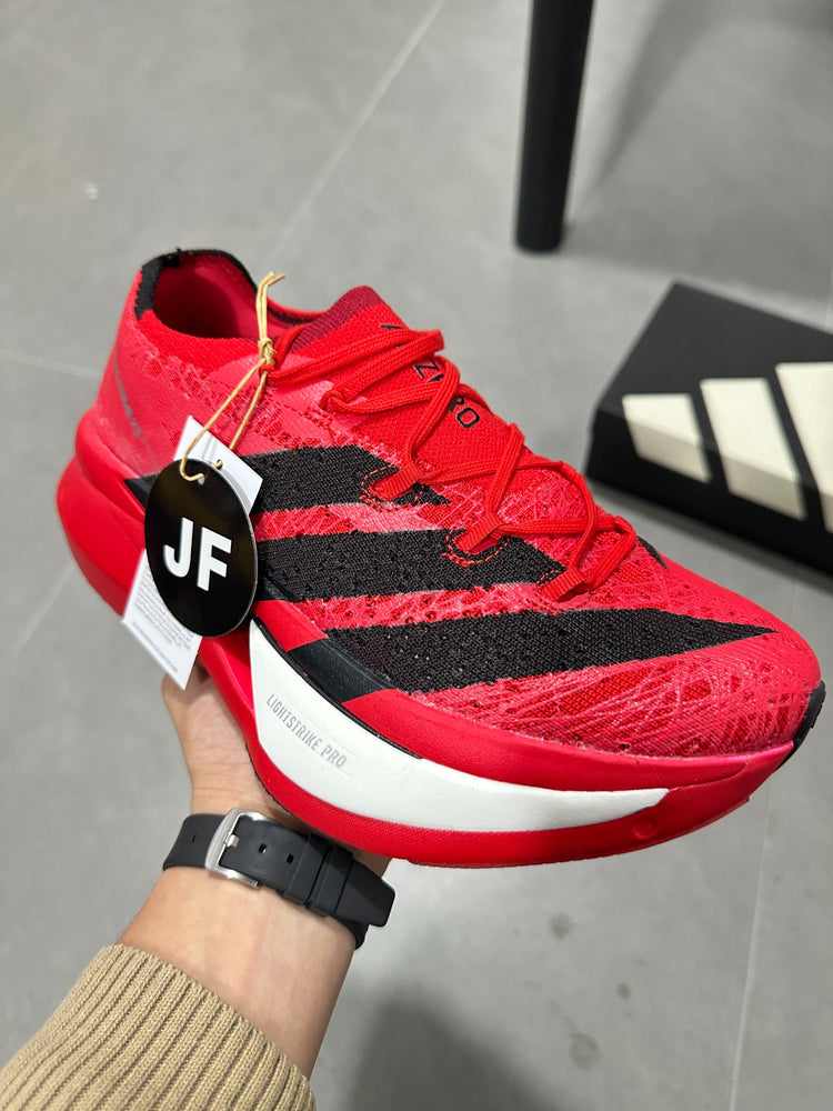 Adidas ADIZERO ADIOS PRO 4 (Red / Black colorway)
