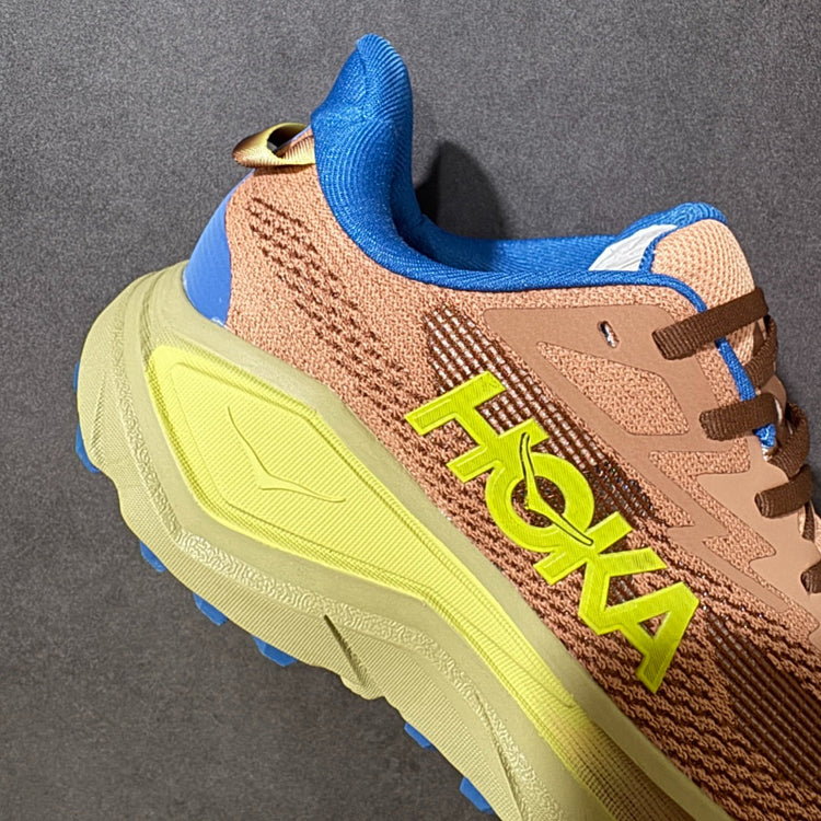 HOKA Challenger 8 All-Terrain Sneakers - Peach Brown