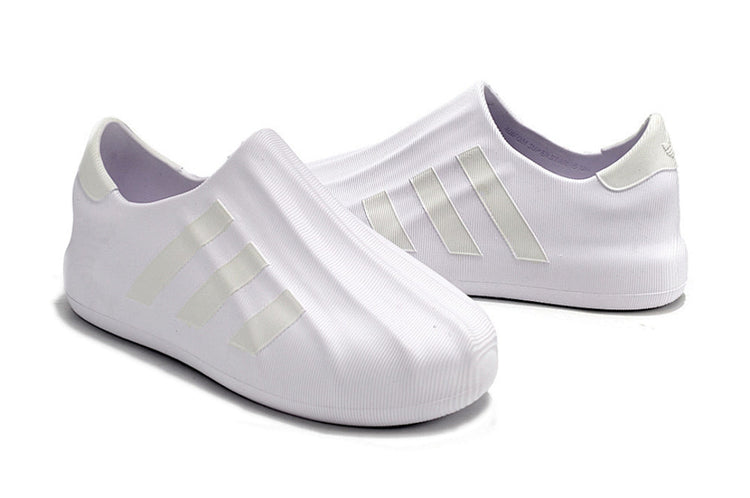 Adidas Originals AdiFOM Superstar "Triple White" Slip-On Shoes