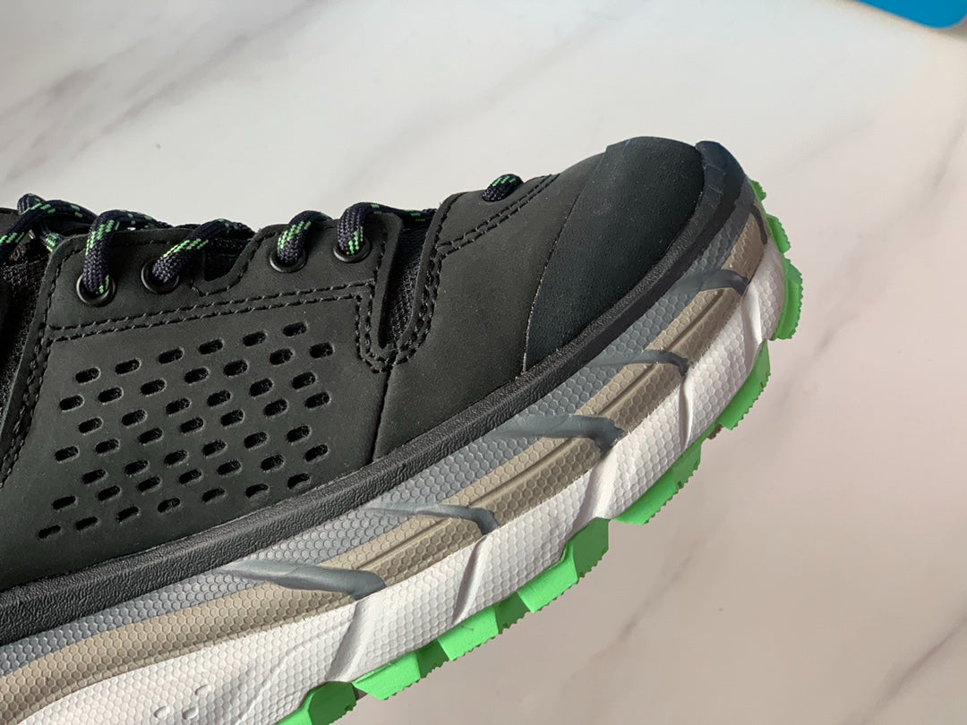 HOKA Ultra Low Gore-Tex Black | Lime Green