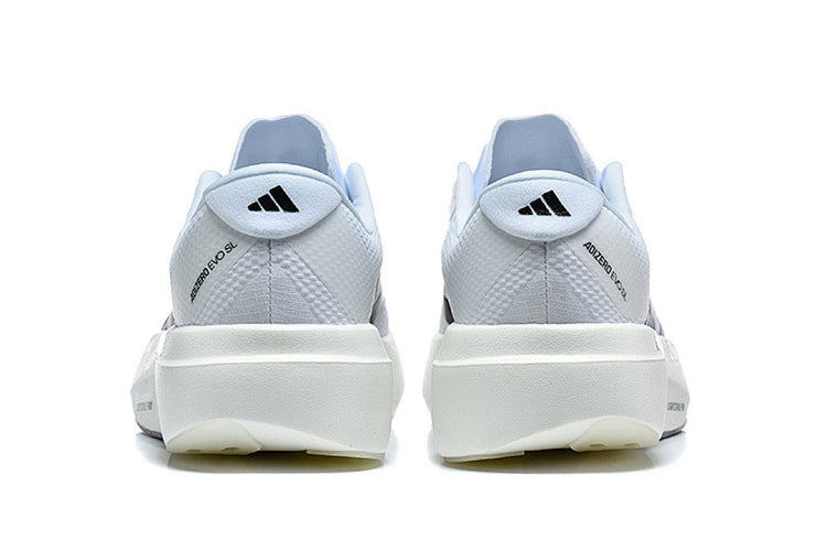 Adidas Adizero Evo SL Running Shoes in Cloud White / Core Black